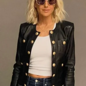 Emmanuelle Chriqui The Lincoln Lawyer S04 Black Leather Jacket
