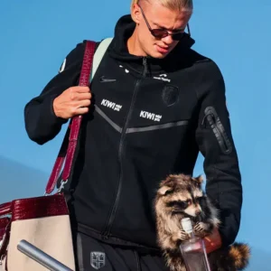 Erling Haaland Nike Black Track Jacket