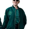 FIFA World Cup 2026 Fernanda Gómez Green Bomber Jacket