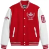 FIFA World Cup Canada Red Varsity Jacket