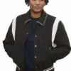 Fire Country S04 Jules Latimer Black Wool Jacket