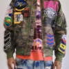 First Row ACT TODAY MULTI PATCHES MA-1 JACKET