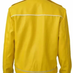Freddie Mercury Concert Yellow Leather Jacket For Sale