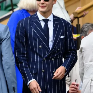 George Russell Wimbledon 2026 Blue Blazer