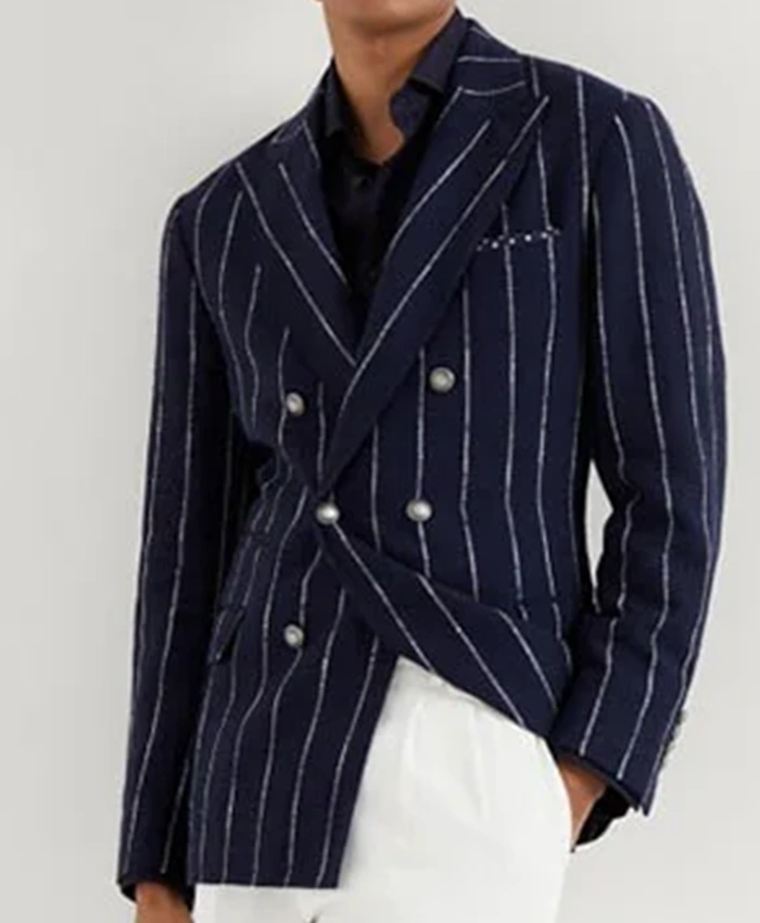 George Russell Wimbledon 2026 Blue Blazer For Sale