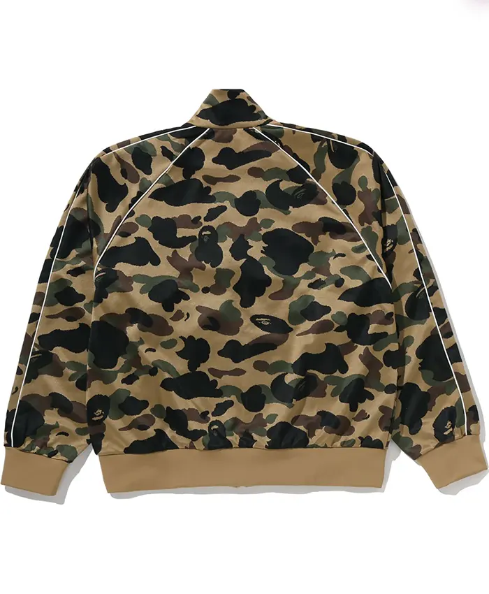 Get 1st Camo Logo Relaxed Fit Track Jacket