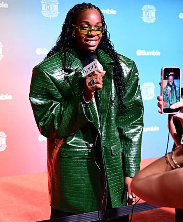 Get 2026 WNBA All-Star Weekend Dominique Malonga Green Blazer