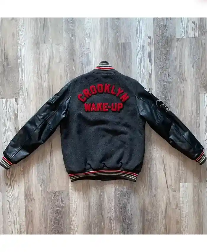 Get 40 Acres and a Mule Spike Lee Black Varsity Jacket