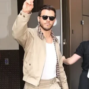 Get ABC Studios 2026 Jimmy Tatro Beige Jacket
