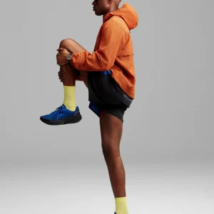Get Aimé Leon Dore x New Balance SS26 Orange Running Jacket