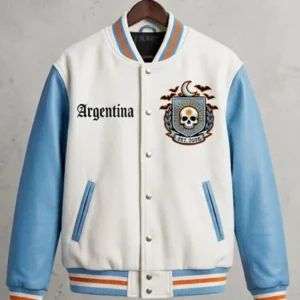 Get Argentina Halloween Varsity Jacket
