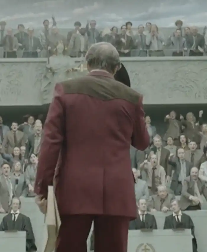 Get Digger 2026 Tom Cruise Maroon Blazer