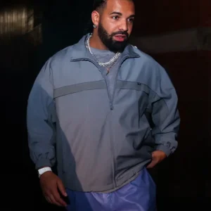 Get Drake x Iceman NYC 2026 Blue Track Jacket