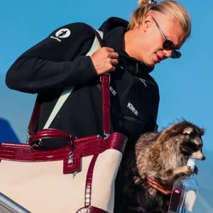 Get Erling Haaland Nike Black Track Jacket