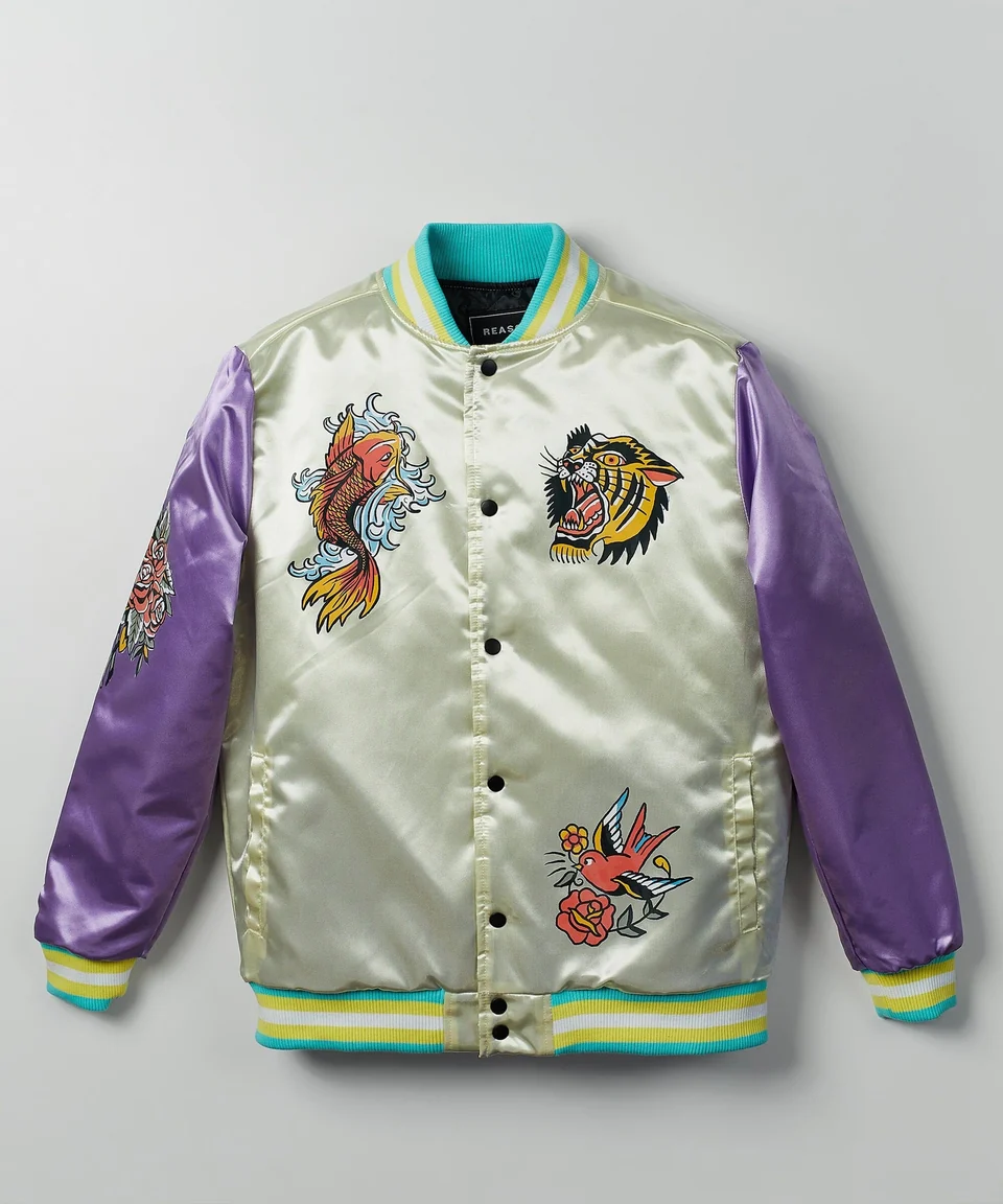 Get Fearless Reason Varsity Jacket