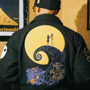 Get Halloween x The Nightmare Before Christmas Varsity Jacket