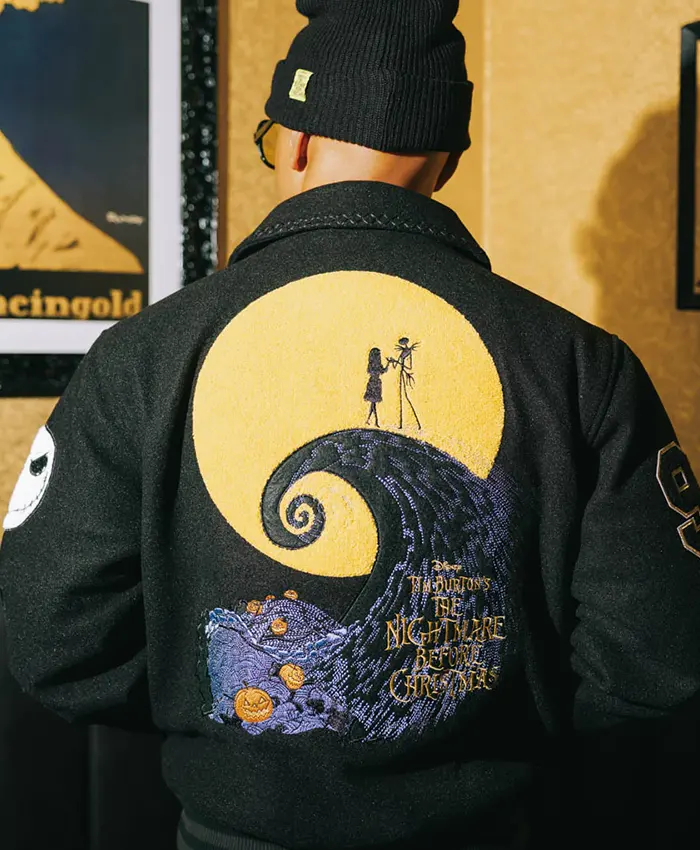 Get Halloween x The Nightmare Before Christmas Varsity Jacket