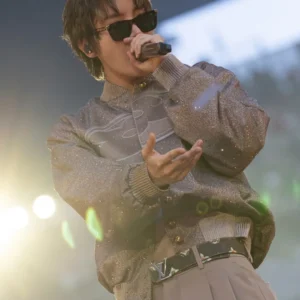 Get J-hope Arirang Paris Tour Louis Vuitton Varsity Jacket