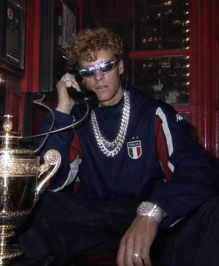 Get Jannik Sinner Wimbledon Italia Track Jacket