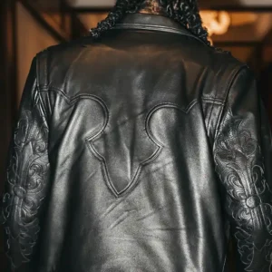 Get Jordan Clarkson The Espys 2026 Black Leather Jacket