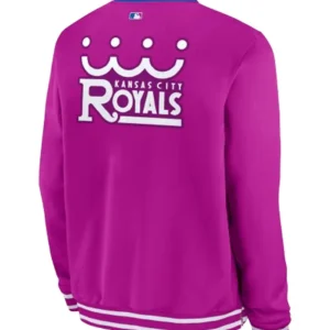 Get Kansas City Royals Nike Purple 2026 City Connect Bomber Jacket