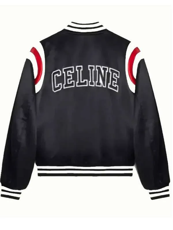 Get Kim Tae-Hyung Black Varsity Jacket