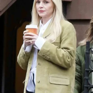 Get Lindsay Lohan Count My Lies Suede Blazer