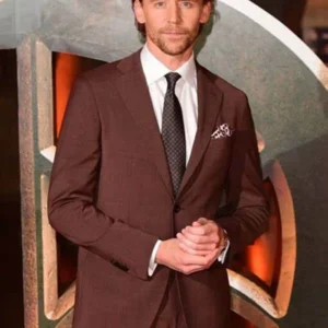 Get Loki Tom Hiddleston Maroon Suit