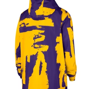 Get Los Angeles Lakers Men’s Nike Courtside Club Full-Zip Jacket