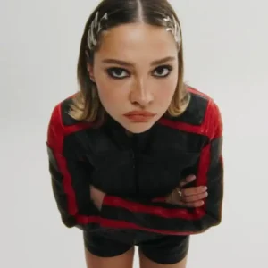 Get Madelyn Cline Diesel L-Ovable Leather Jacket