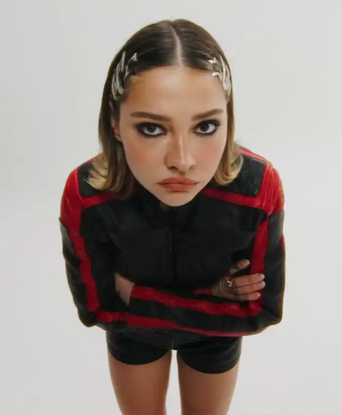 Get Madelyn Cline Diesel L-Ovable Leather Jacket