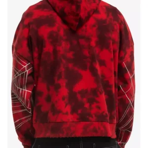 Get Marvel Spider-Man Tie-Dye Red Hoodie