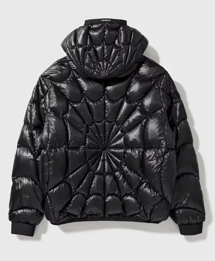 Get Moncler x Spiderman Black Padded Jacket