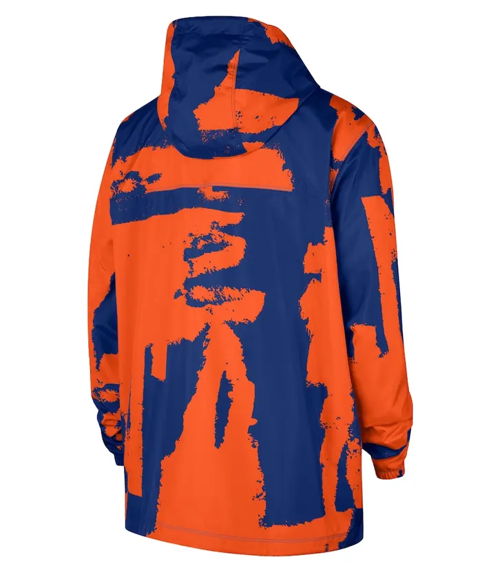 Get New York Knicks Men’s Nike Courtside Club Full-Zip Jacket