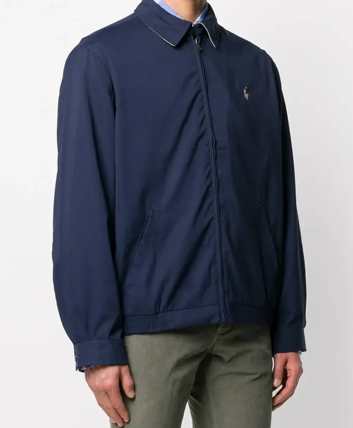 Get Polo Ralph Lauren Harrington Bomber Navy Jacket
