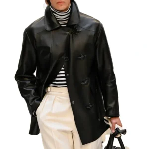 Get Polo Ralph Lauren SS27 Black Leather Coat