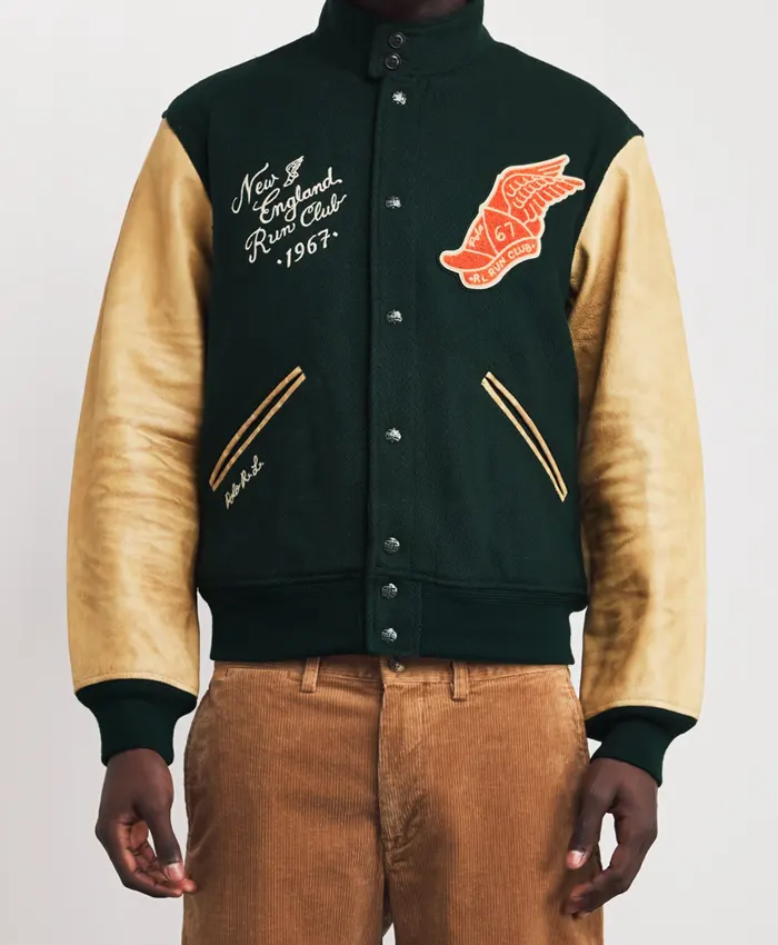 Get Polo Ralph Lauren Varsity Jacket New England
