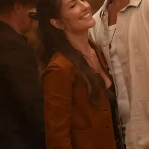 Get Ransom Canyon S02 Quinn O’Grady Suede Leather Jacket