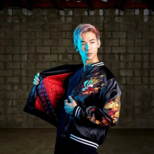 Get Red Dragon Sukajan Bomber Jacket