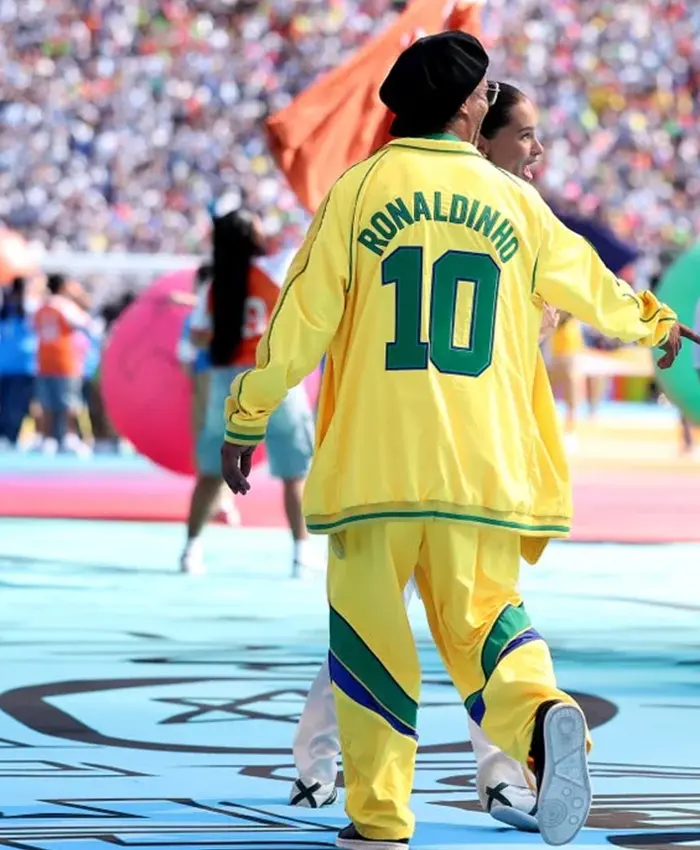 Get Ronaldinho FIFA World Cup Final Halftime Show Tracksuit