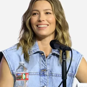 Get SDCC 2026 Jessica Biel Denim Vest