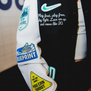 Get Sabrina Ionescu Nike Any Time Any Where Varsity Jacket
