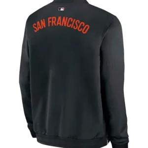 Get San Francisco Giants Nike Dugout Black Bomber Jacket