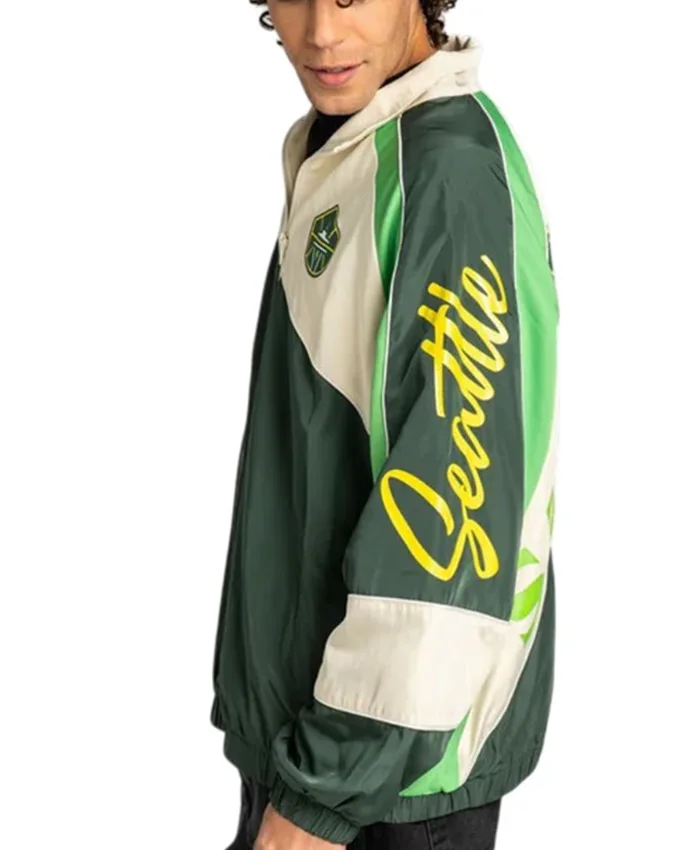 Get Seattle Storm Wild Collective Oversized Track Jacket