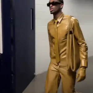 Get Shai Gilgeous-Alexander Pre-Game Gold Suit