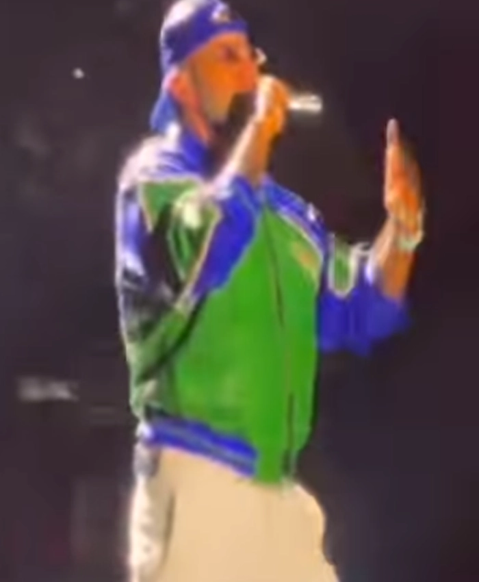 Get Swizz Beatz 1991 Pelle Pelle World Peace Leather Jacket
