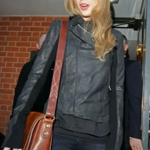 Get Taylor Swift Rick Owens Biker Leather Jacket Buy Now