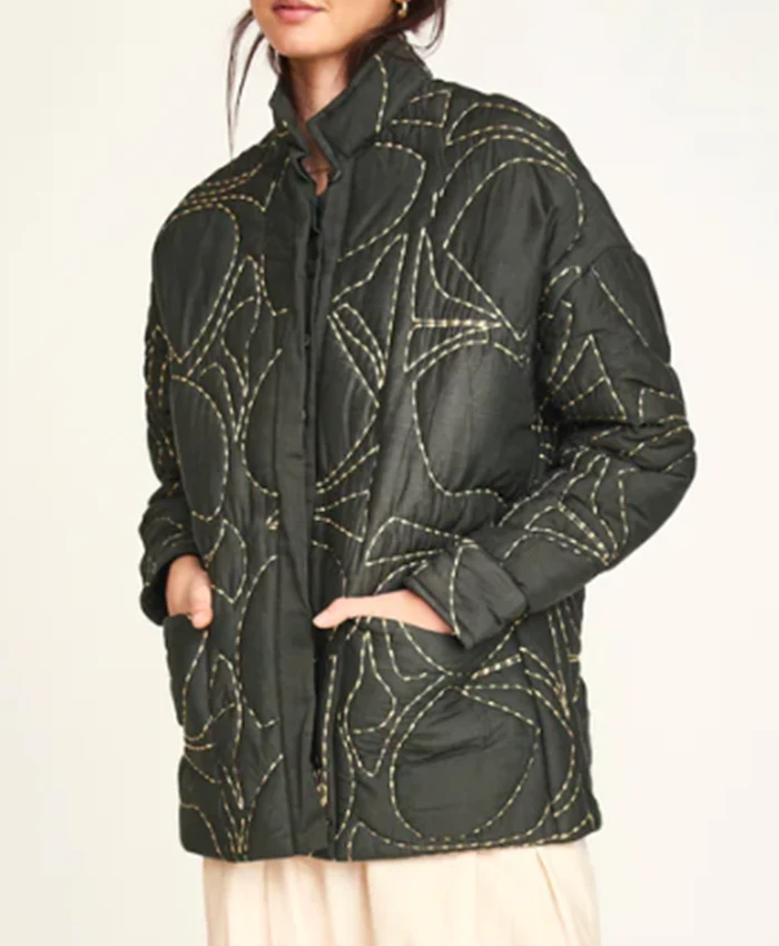 Get The Four Seasons S02 Anne Black Padded Jacket