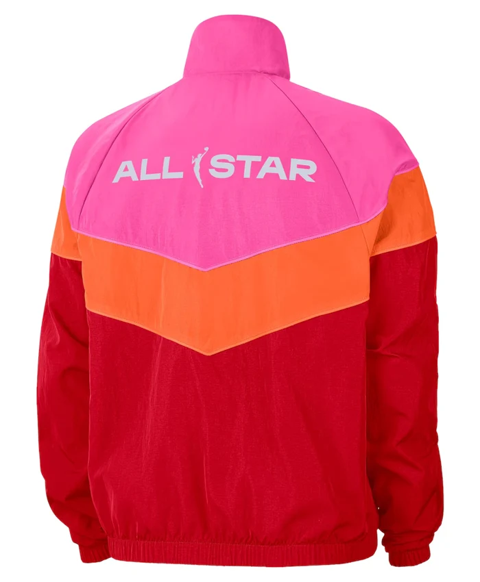 Get WNBA All-Star Game 2026 Nike Red Windrunner Jacket