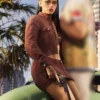 Grand Theft Auto VI Protagonists Lucia Maroon Jacket for sale